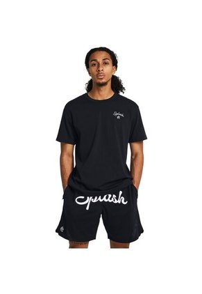 Camiseta Hombre UNDER ARMOUR CURRY EMB SPLASH TEE Negro Under Armour
