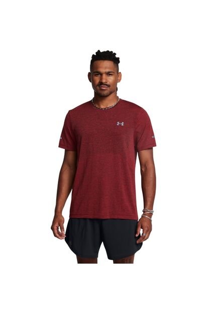 Camiseta Hombre UNDER ARMOUR UA SEAMLESS STRIDE S Rojo Under Armour