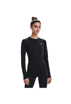 Camiseta Compresión UA CG Authentics Crew Mujer 1368701-001-N11 Under Armour