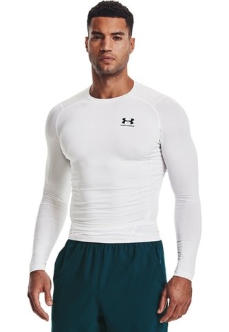 Camiseta De Compresión HG Armour Comp Ls Para Hombre 1361524-100-022 Under Armour Under Armour