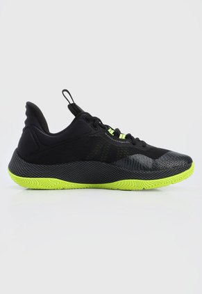 Tenis Basketball Negro-Amarillo Neón-Blanco UNDER ARMOUR Curry Hovr Splash 2