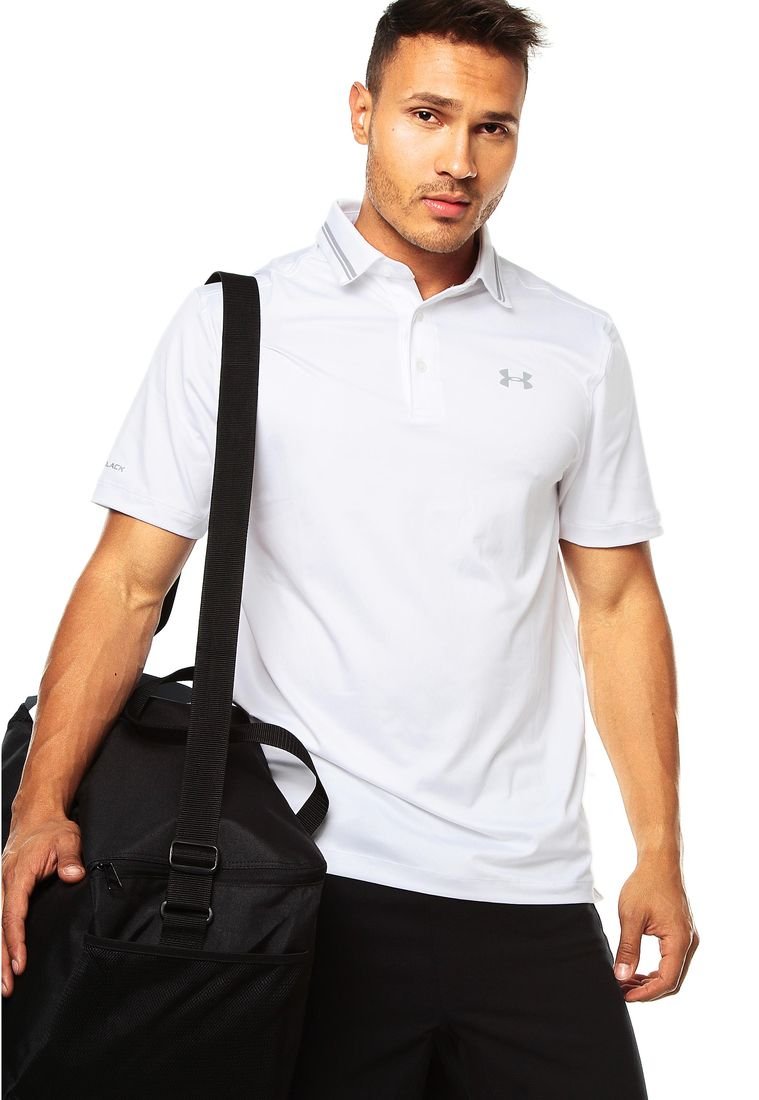 Camiseta Polo Blanca Under Armour Coldblack Address Polo Compra Ahora