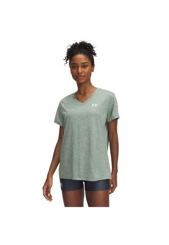 Camiseta Mujer UNDER ARMOUR TECH SSV TWIST Verde Under Armour Under Armour