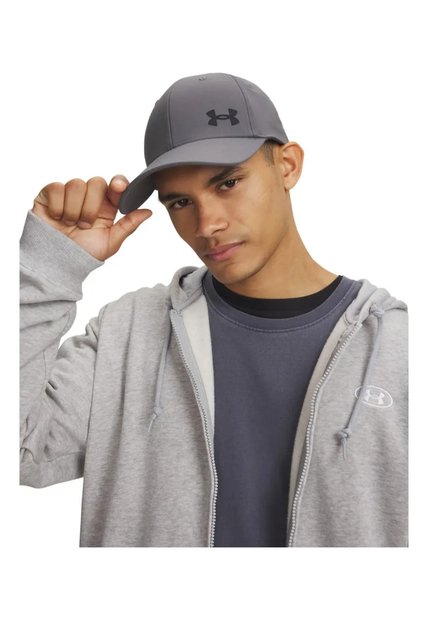 Gorra Hombre Under Armour M Bltzng Lw Strm Adj Gris Under Armour