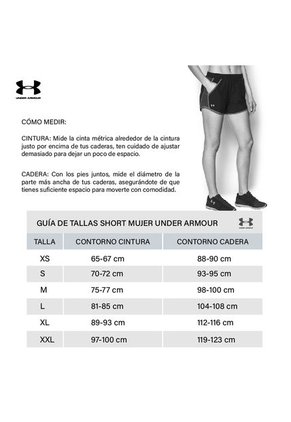 Short Under Armour Hg Bike Mujer-Negro