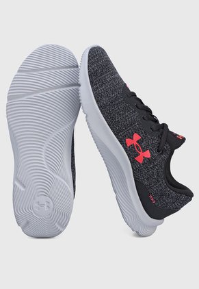 Tenis Running Gris-Blanco-Rosa UNDER ARMOUR Mojo 2