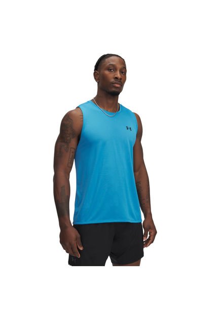 Camiseta Hombre UNDER ARMOUR UA TECH TANK Azul Under Armour