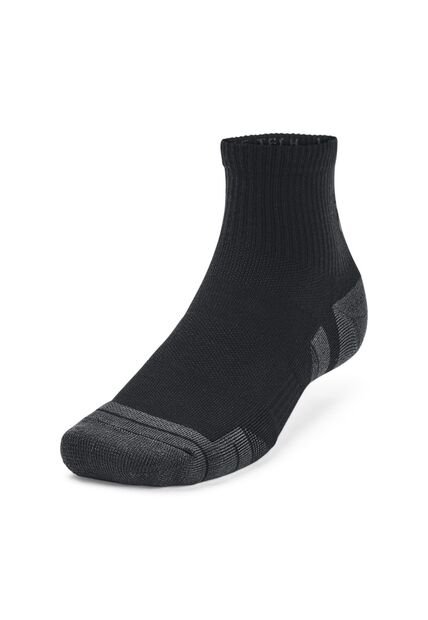 Medias Hombre UNDER ARMOUR PRFRMNC TECH 3PK QTR Negro Under Armour
