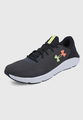 Tenis Running Negro Multicolor UNDER ARMOUR Charged Pursuit 3