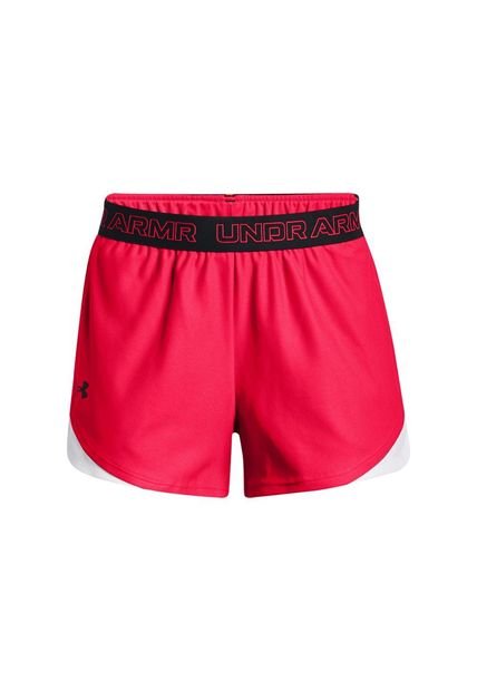 Short Under Armour Play Up Graphic Mujer-Fucsia