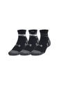 Medias UNDER ARMOUR PRF TCH NVLT 3PK QTR Negro Under Armour de Under Armour