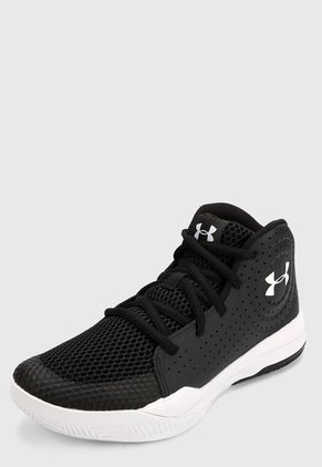 Tenis Basketball Negro-Blanco UNDER ARMOUR UA Jet 2019