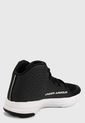 Tenis Basketball Negro-Blanco UNDER ARMOUR UA Jet 2019 de Under Armour