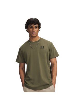 Camiseta Hombre Under Armour M Logo Emb Hvwght Verde Under Armour