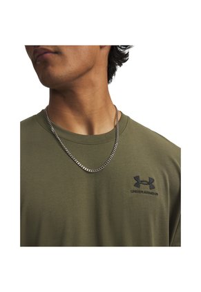 Camiseta Hombre Under Armour M Logo Emb Hvwght Verde Under Armour