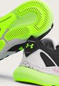 Tenis Running Negro-Blanco-Amarillo Neón UNDER ARMOUR HOVR Turbulence de Under Armour