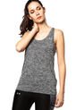 Camiseta Esqueleto  Negra Under Armour W Tech Tank - Twist de Under Armour