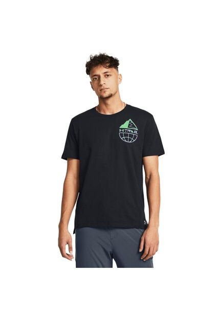 Camiseta Hombre UNDER ARMOUR RUN TRAIL SHORTSLEEV Negro Under Armour