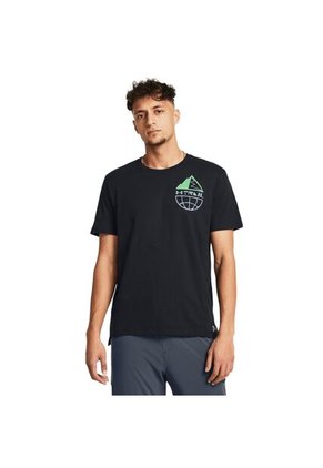 Camiseta Hombre UNDER ARMOUR RUN TRAIL SHORTSLEEV Negro Under Armour