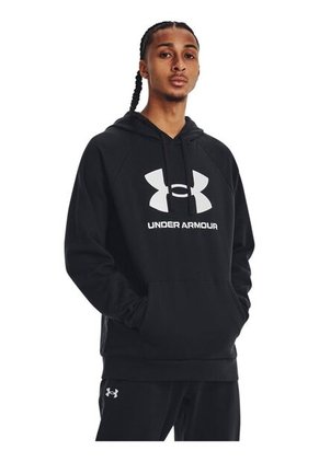 Saco Hombre UNDER ARMOUR RIVAL FLEECE LOGO HD Negro Under Armour