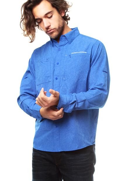 Camisa Azul Rey Under Armour
