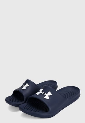 Playera Azul-Blanco UNDER ARMOUR Ua Core Pth