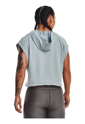 Saco Azul Mujer UA RIVAL TERRY SS HO 1376997-465-BIV Under Armour