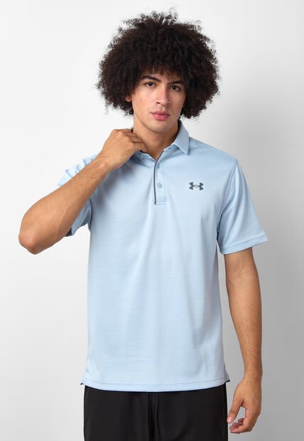 Camiseta Polo UNDER ARMOUR Tech Celeste