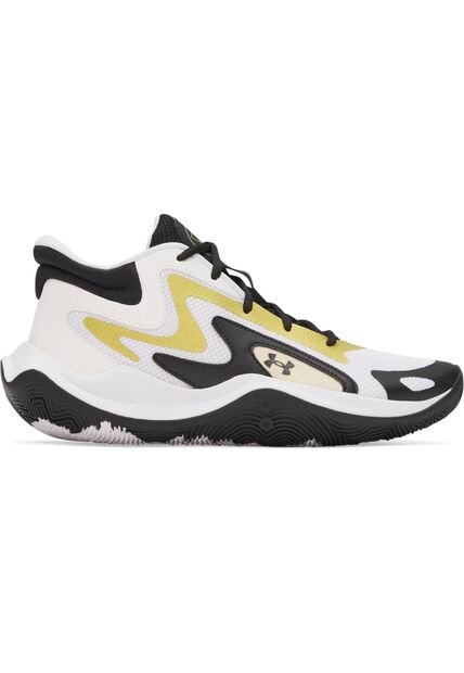 Tenis Basketball Hombre Under Armour JET 25 Blanco Under Armour