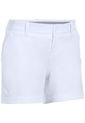 Pantalon Corto Under Armour Links 4in Golf Para Mujer-Blanco de Under Armour