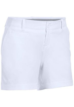 Pantalon Corto Under Armour Links 4in Golf Para Mujer-Blanco