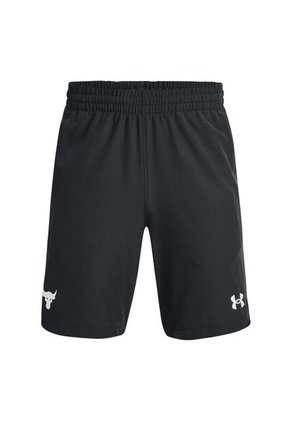 Short PJT ROCK B S WOVEN S Negro Niño 1370269-002-N11 Under Armour