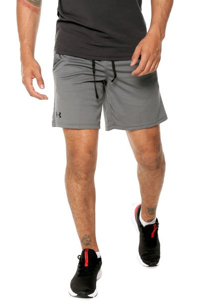 Pantaloneta Gris UNDER ARMOUR