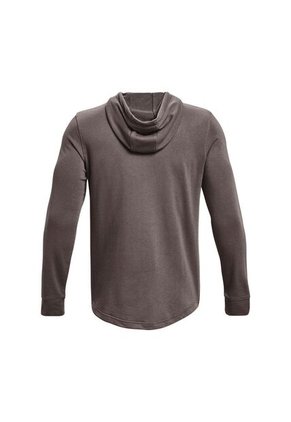Hoodie Under Armour Rival Terry Logo-Gris Oscuro