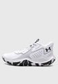 Tenis Basketball Blanco-Gris-Negro UNDER ARMOUR JET 23' de Under Armour