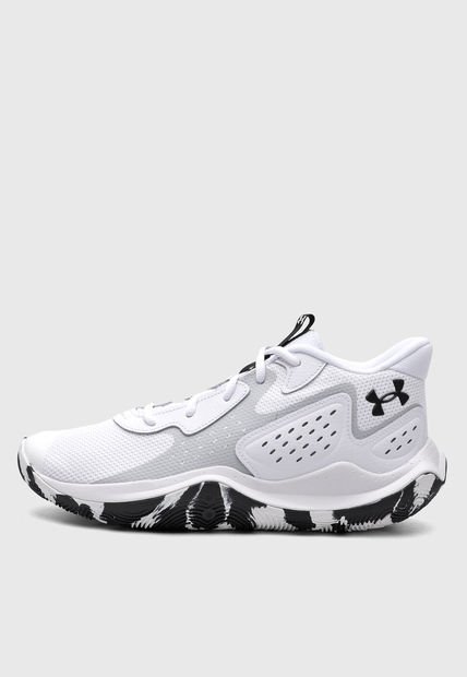 Tenis Basketball Blanco-Gris-Negro UNDER ARMOUR JET 23'