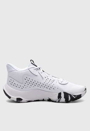 Tenis Basketball Blanco-Gris-Negro UNDER ARMOUR JET 23'