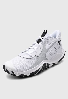 Tenis Basketball Blanco-Gris-Negro UNDER ARMOUR JET 23'