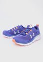 Tenis Running Violeta-Blanco-Naranja Neón UNDER ARMOUR KIDS  Assert 9 de Under Armour