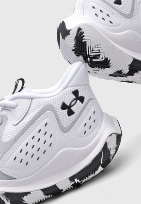 Tenis Basketball Blanco-Gris-Negro UNDER ARMOUR JET 23'