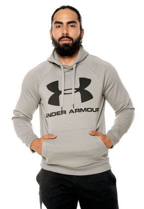 Hoodie Gris-Negro UNDER ARMOUR