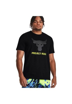 Camiseta Under Armour Rck Brhma Ss-Negro