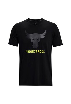 Camiseta Under Armour Rck Brhma Ss-Negro