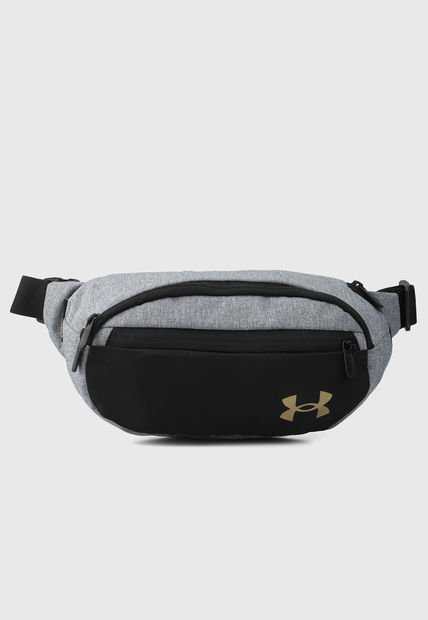 Canguro Gris-Negro-Dorado UNDER ARMOUR Flex Waist Bag