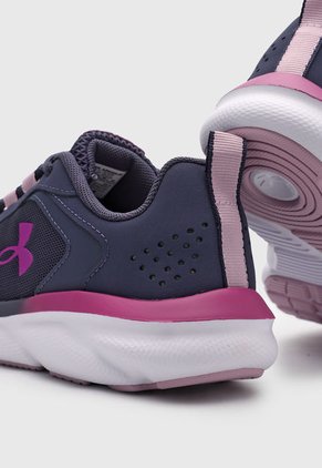 Tenis Running Morado-Violeta-Rosa UNDER ARMOUR Assert 9