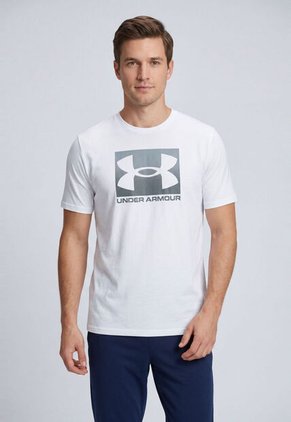 Camiseta UNDER ARMOUR Boxed Sport Blanco