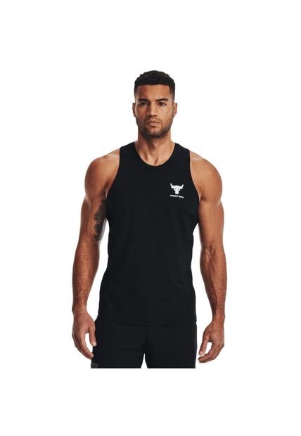 Camiseta Hombre UNDER ARMOUR UA PJT RCK TURFGEAR Negro Under Armour