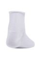 Medias Mujer UNDER ARMOUR W ESSENTL NOV 3P QTR Blanco Under Armour de Under Armour