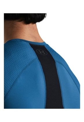 Camiseta Hombre UNDER ARMOUR SMARTFRM RUSH 20 SS Azul Under Armour