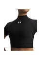 Camiseta Mujer Under Armour HEATGEAR CROP MCK SS Negro Under Armour de Under Armour